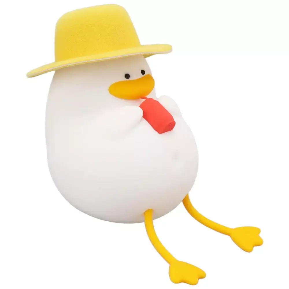 Luminária Pato de Chapéu em Silicone — imagem principal