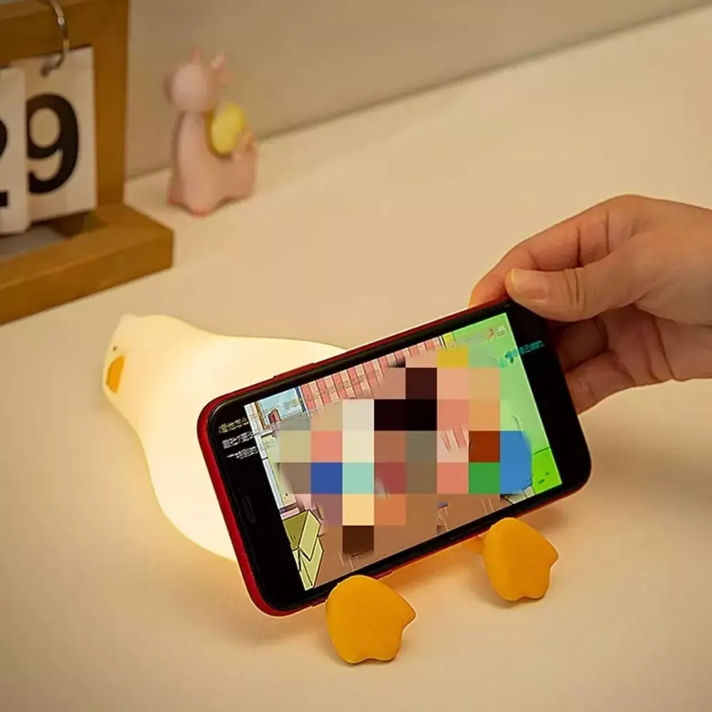 Luminária Pato Deitado em Silicone — imagem 4
