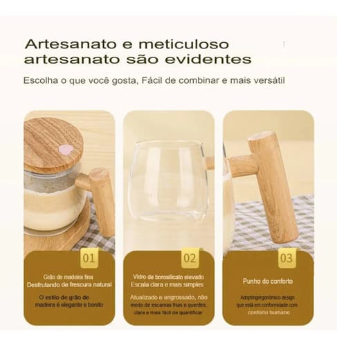 Caneca Mixer Usb Recarregável X-cell Multiuso Bege — imagem 6
