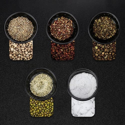 Moedor De Temperos Manual Saleiro E Pimenteiro Aço Inox Prateado — imagem 4
