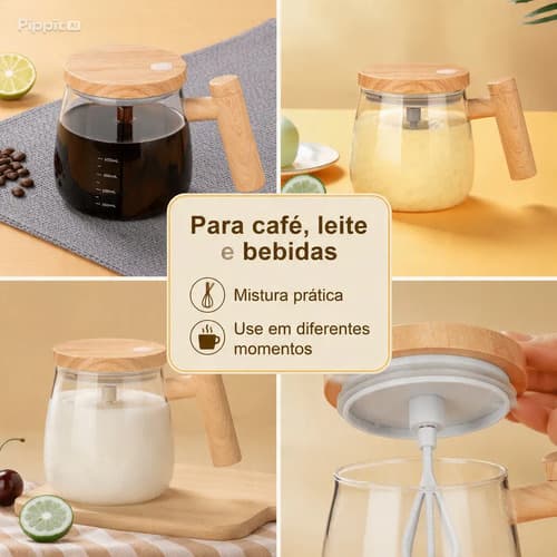 Caneca Mixer Usb Recarregável X-cell Multiuso Bege — imagem 4