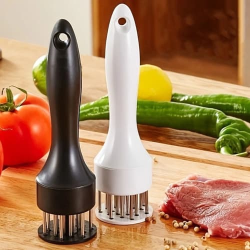 Amaciador De Carne Manual Profissional Com 48 Lâminas Preto — imagem 3