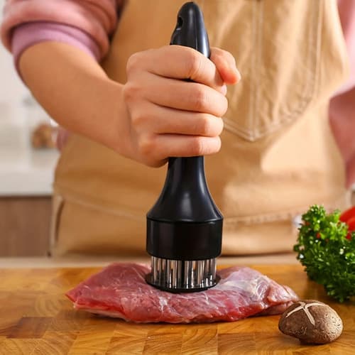 Amaciador De Carne Manual Profissional Com 48 Lâminas Preto — imagem principal
